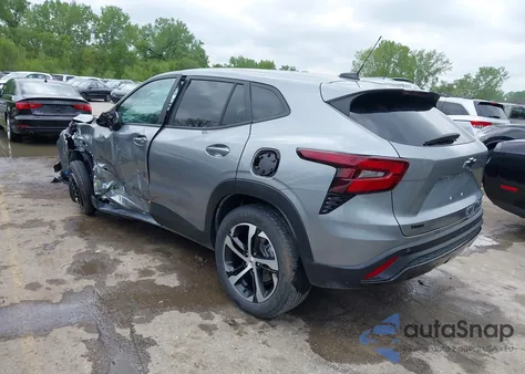 2025 Chevrolet Trax Fwd 1Rs из США, поврежденный, VIN KL77LGEP2SC010631